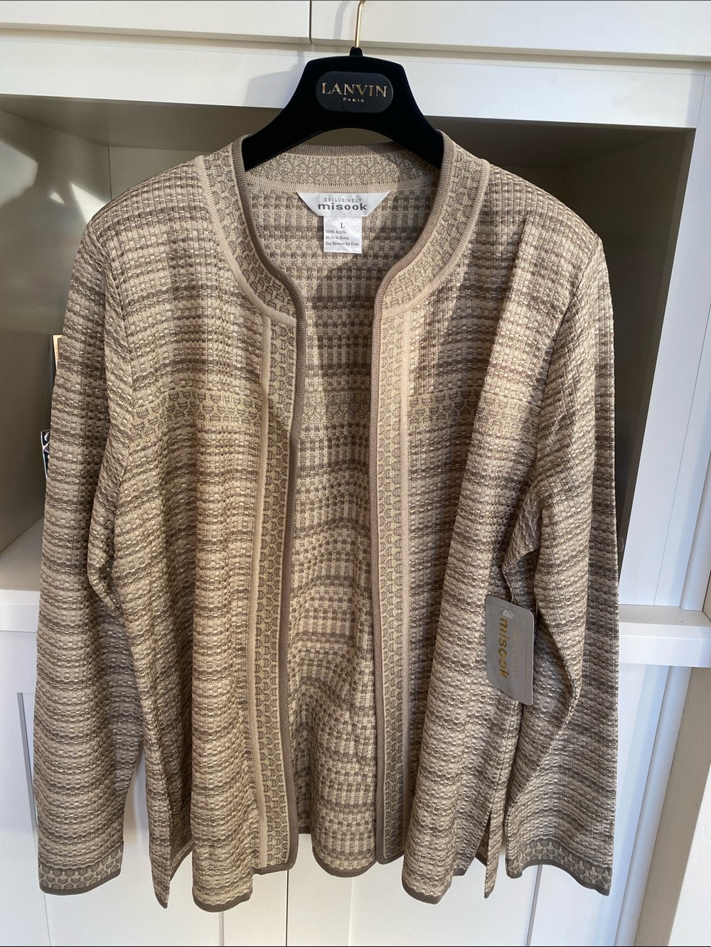 Misook Jacket Cardigan NWT